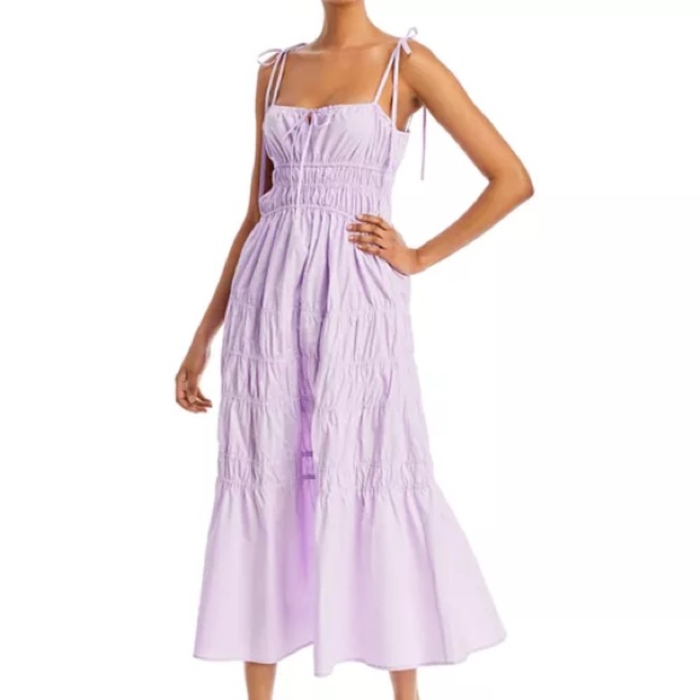 NICHOLAS Lavender Midi Dress